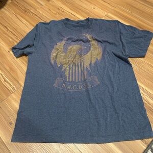 Men's Blue Graphic T-Shirt